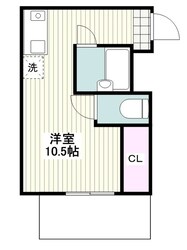 津田ハイムの物件間取画像